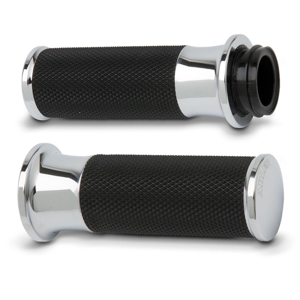Arlen Ness Smooth Fusion Grips – Chrome