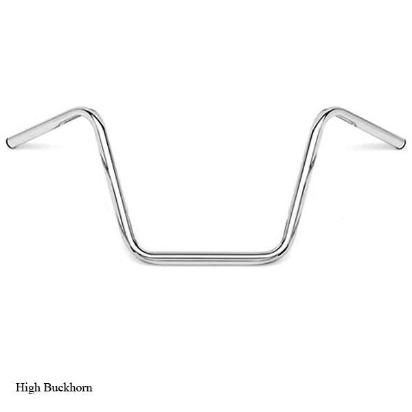 Biker's Choice 1" High Buckhorn Custom Handlebar