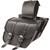 Willie and Max Compact Braided Slant Saddlebags