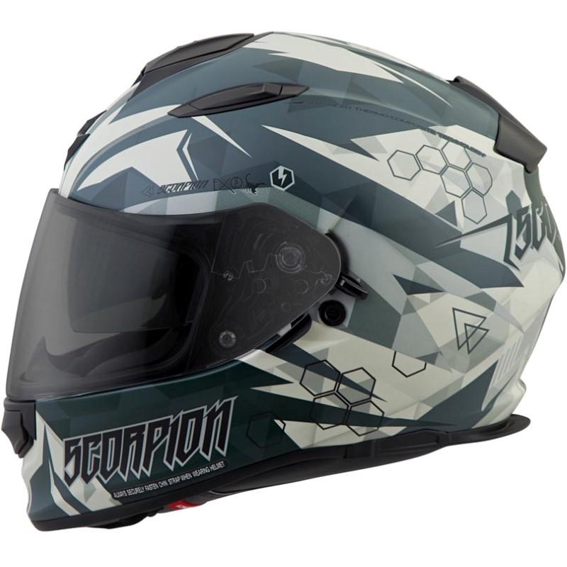 helmet scorpion exo exo 510 air sync Scorpion EXO-T510 Cipher Green Helmet – Motorangutan