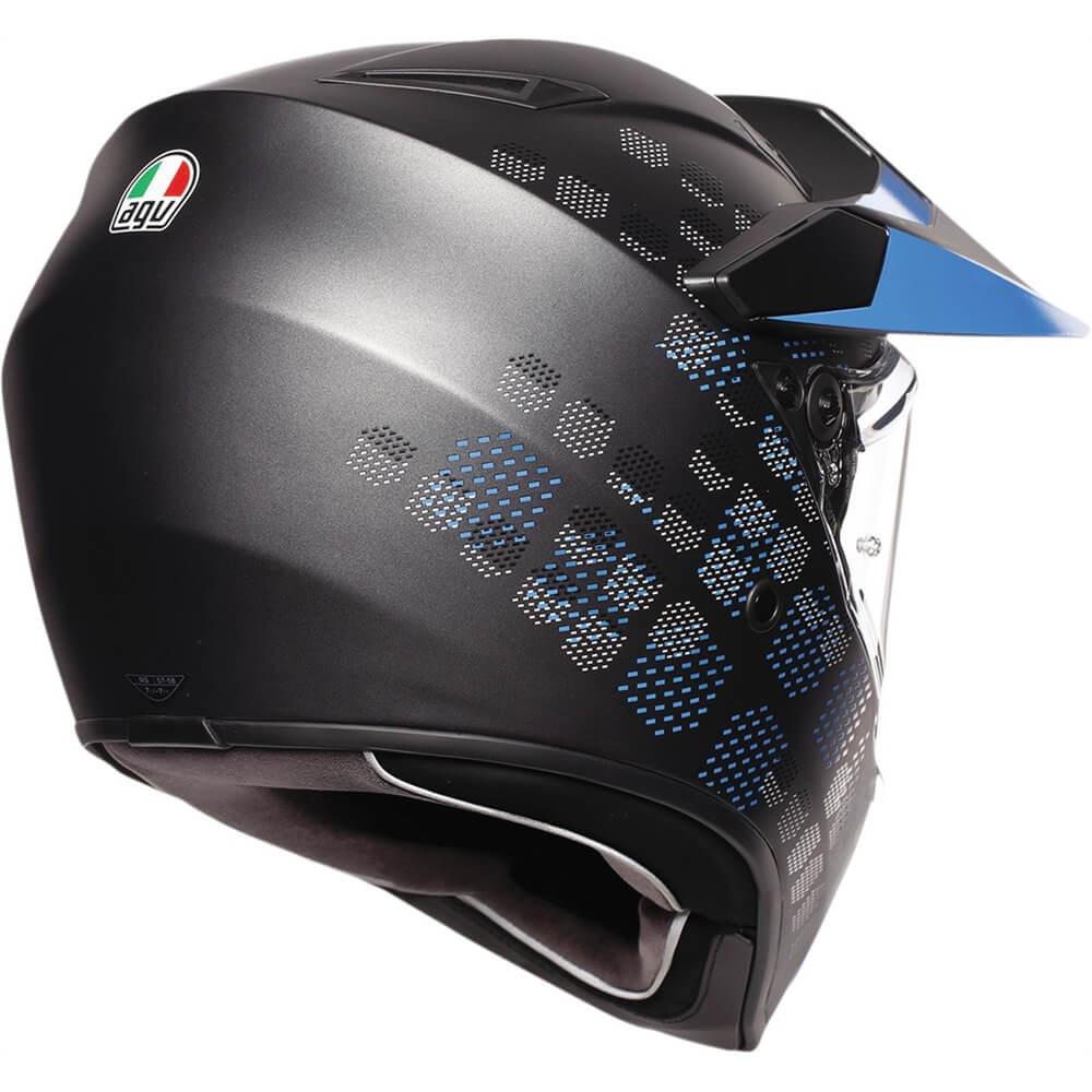 agv dual sport helmet AGV AX-9 Antartica Dual Sport Helmet – Motorangutan