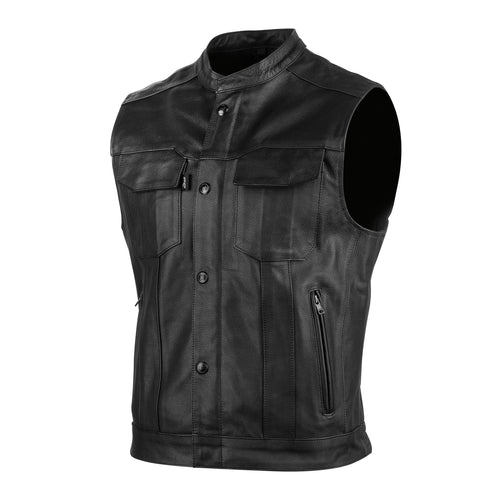 Speed and Strength Band Of Brothers Leather Vest