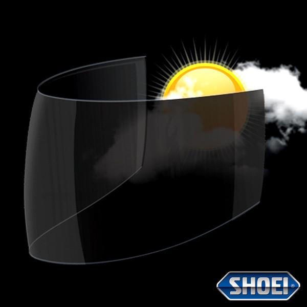 photochromic shield shoei rf 1200 CWR-1 (RF-1200 and X-14) this visor is the perfect accessory for your Shoei helmet Photochromic Motorcycle Lens Helmet Visor