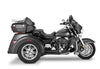 Vanes and Hines Dresser Duals - Black (Harley Davidson)