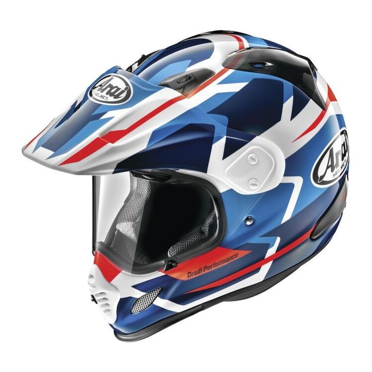 arai xd4 depart blue Arai XD4 Depart Dual Sport Helmet