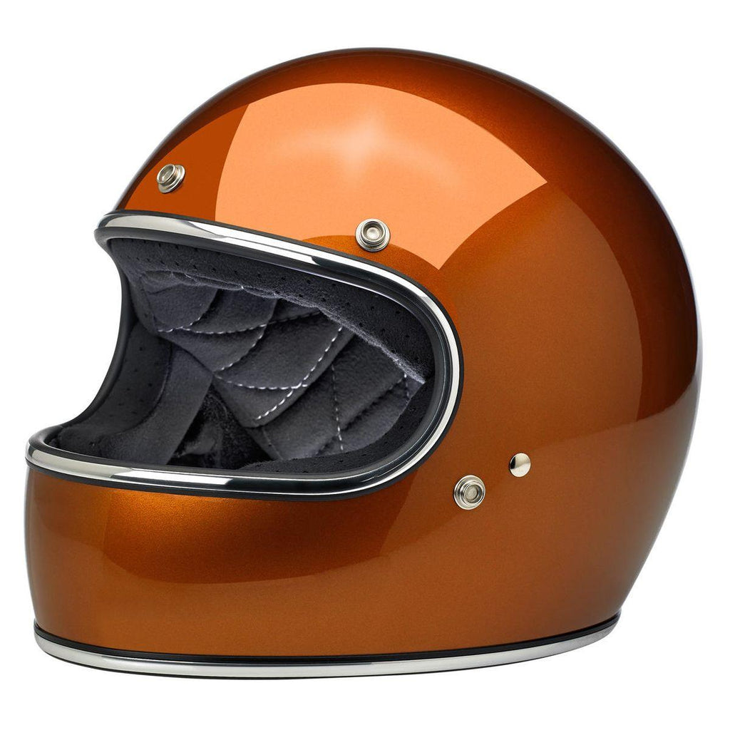 colpper motorcycle helmets Bell - Moto-10 Spherical Webb Marmont Helmet scratch removable shield provides clear visibility Motorcycle Helmets With Copper Googles