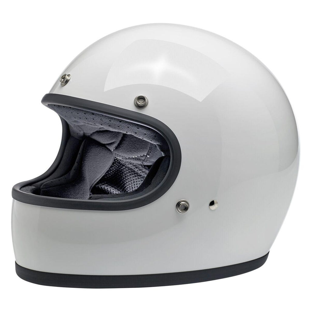 Biltwell Gringo ECE Gloss White Helmet