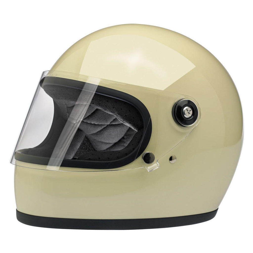 Biltwell Gringo S ECE Gloss Vintage White Helmet