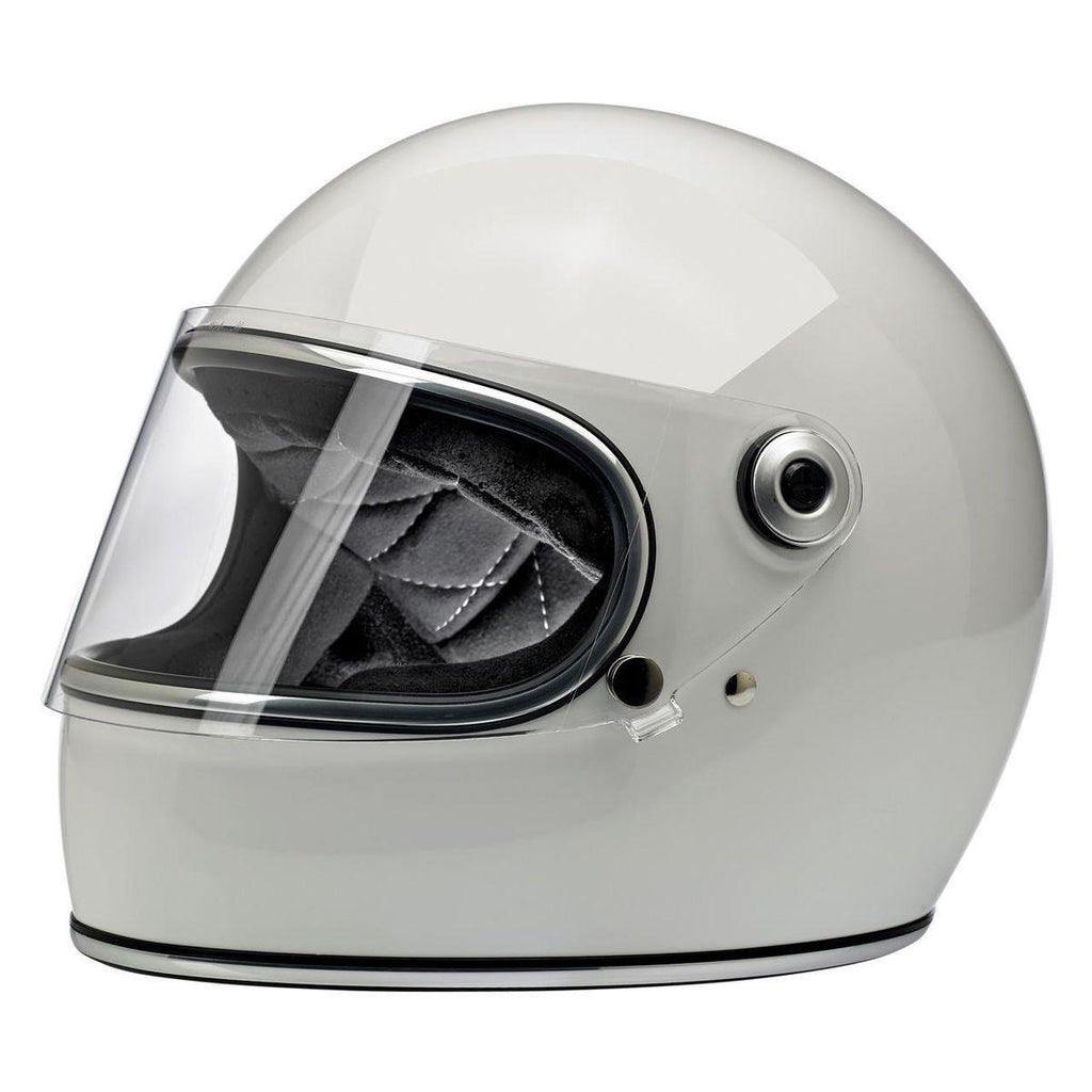 Biltwell Gringo S ECE Gloss White Helmet