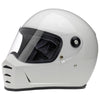 Biltwell Lane Splitter Gloss White Helmet