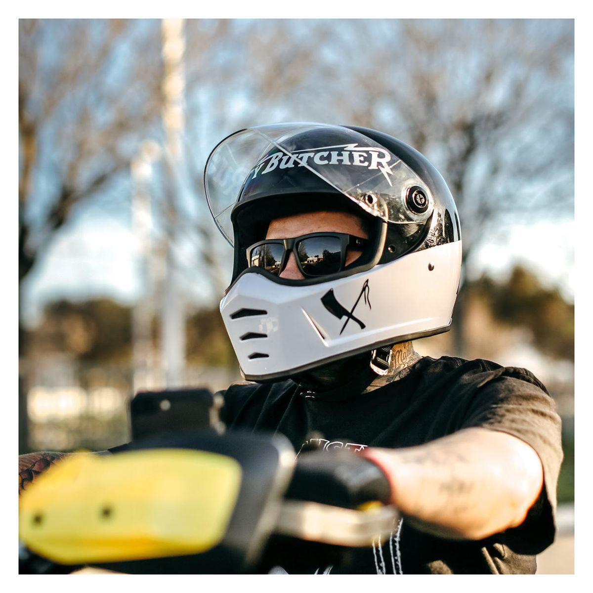 Biltwell Lane Splitter Rusty Butcher Helmet – Motorangutan