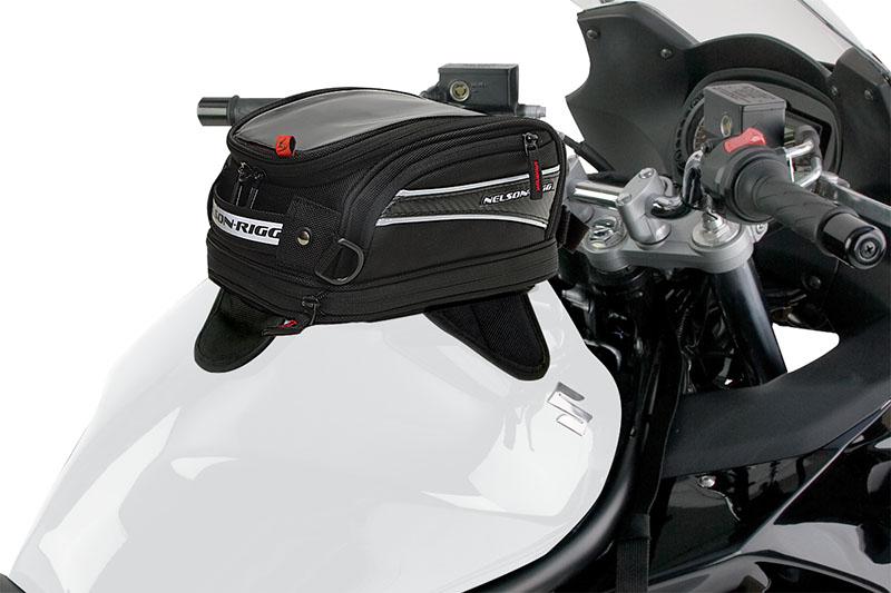 Nelson Rigg CL-2014 Journey Mini Tank Bag (Magnetic and Strap Mount)