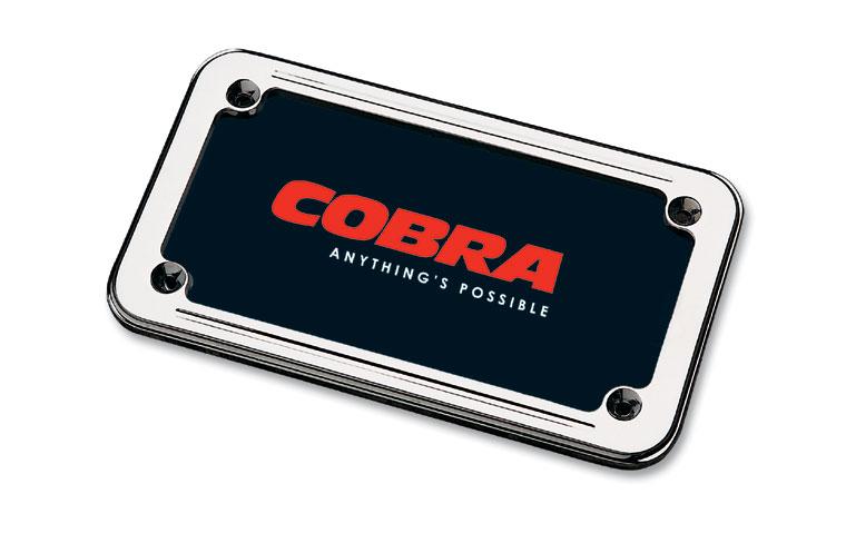 Cobra Billet License Plate Frame