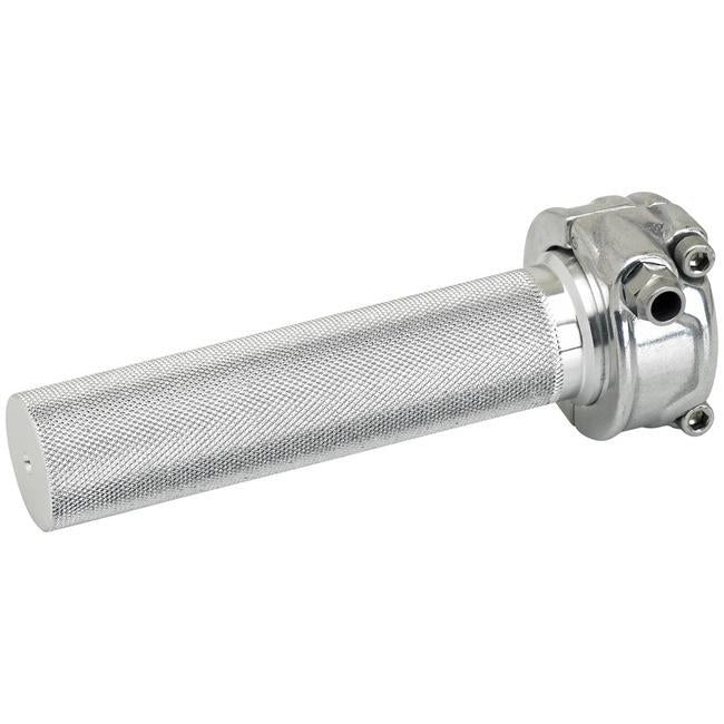 Biltwell Cast Whiskey Throttle 1" Single - Polished