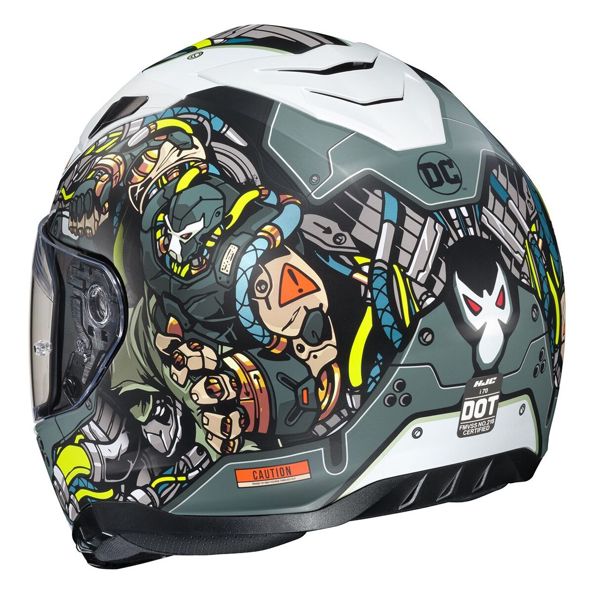 HJC i70 Bane DC Comic MC-4SF Helmet – Motorangutan HJC i70 Bane DC Comic MC-4SF Helmet – Motorangutan