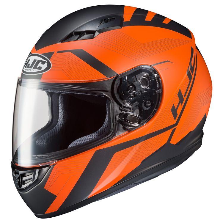 HJC CS-R3 Faren Matte Black-Orange Helmet