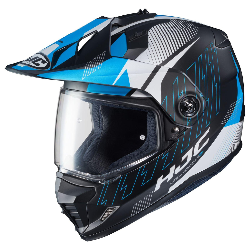 HJC DS-X1 Gravity Black-Blue MC-2SF β Motorangutan