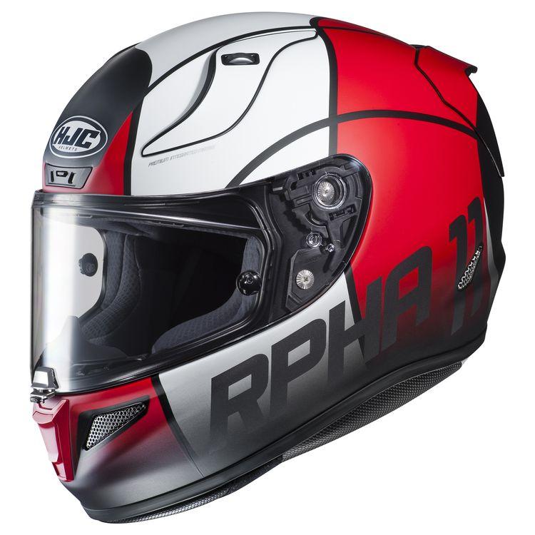 HJC Rpha 11 Pro Quintain Matte Black-White-Red Helmet