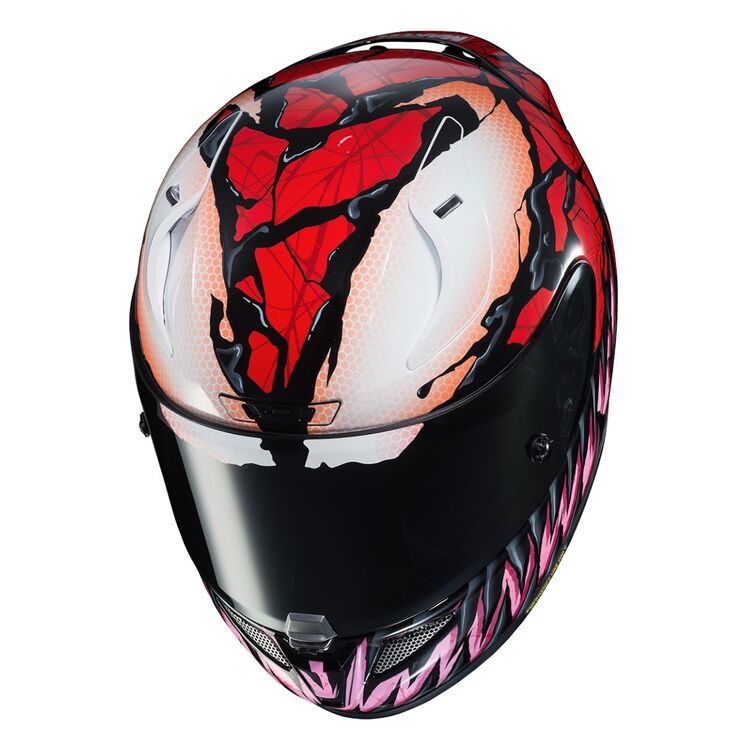 hjc barbed wire helmet HJC RPHA 11 Pro Carnage MC-1 – Motorangutan