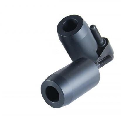 PSR Frame Sliders Black (Honda) – Motorangutan