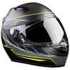 Klim K1R Raw Karbon Helmet Discern Hi-Viz