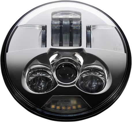 Custom Dynamics ProBEAM LED 7" Headlamp for Harley Davidson - Chrome