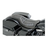 Roland Sands Design Enzo 2-Up Seat Black (Harley Davidson FL Touring 08-18)