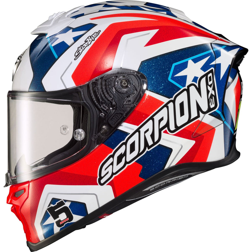 Scorpion EXO-R1 Air Bautista Laguan Seca Helmet