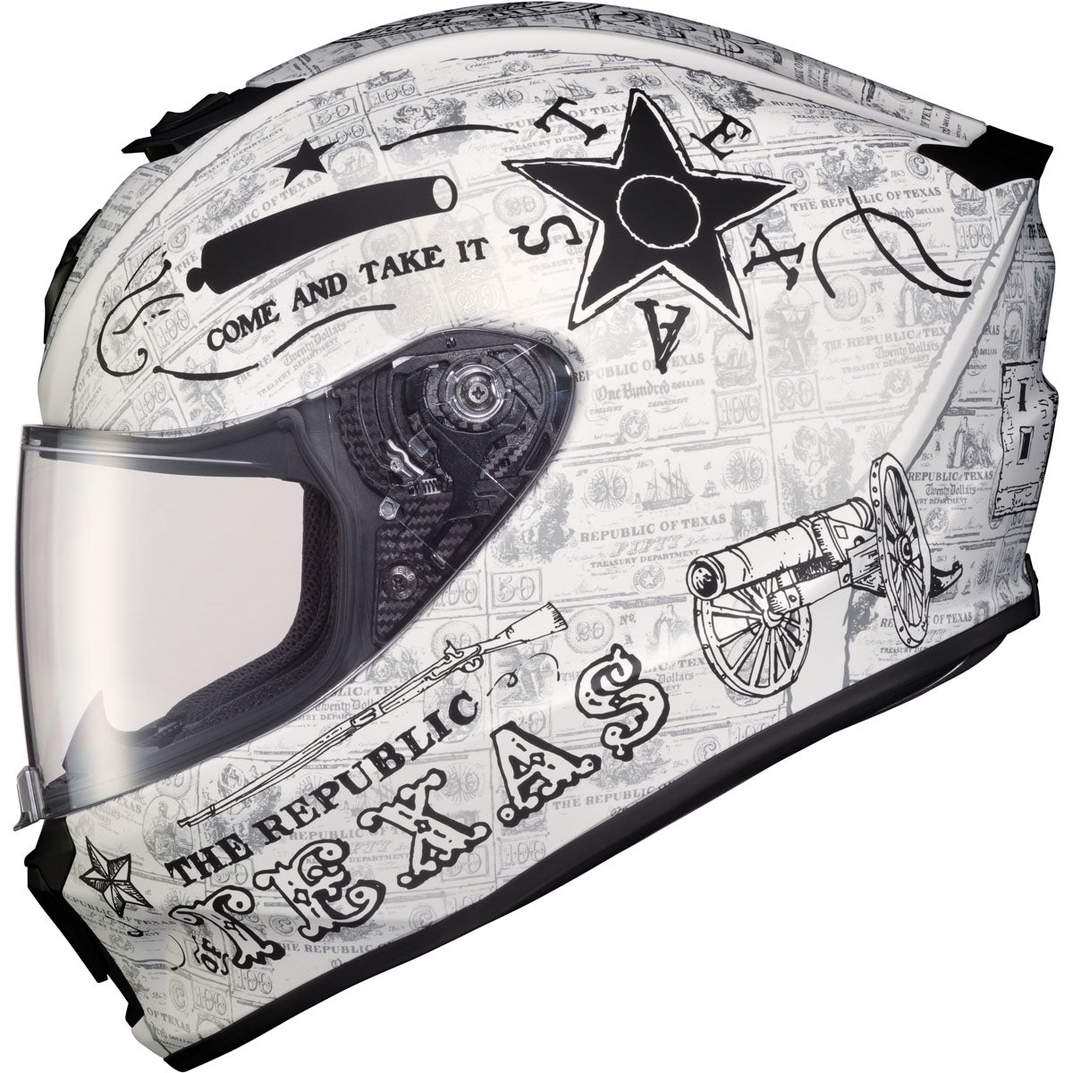 Scorpion EXO-R420 Lone Star Helmet – Motorangutan