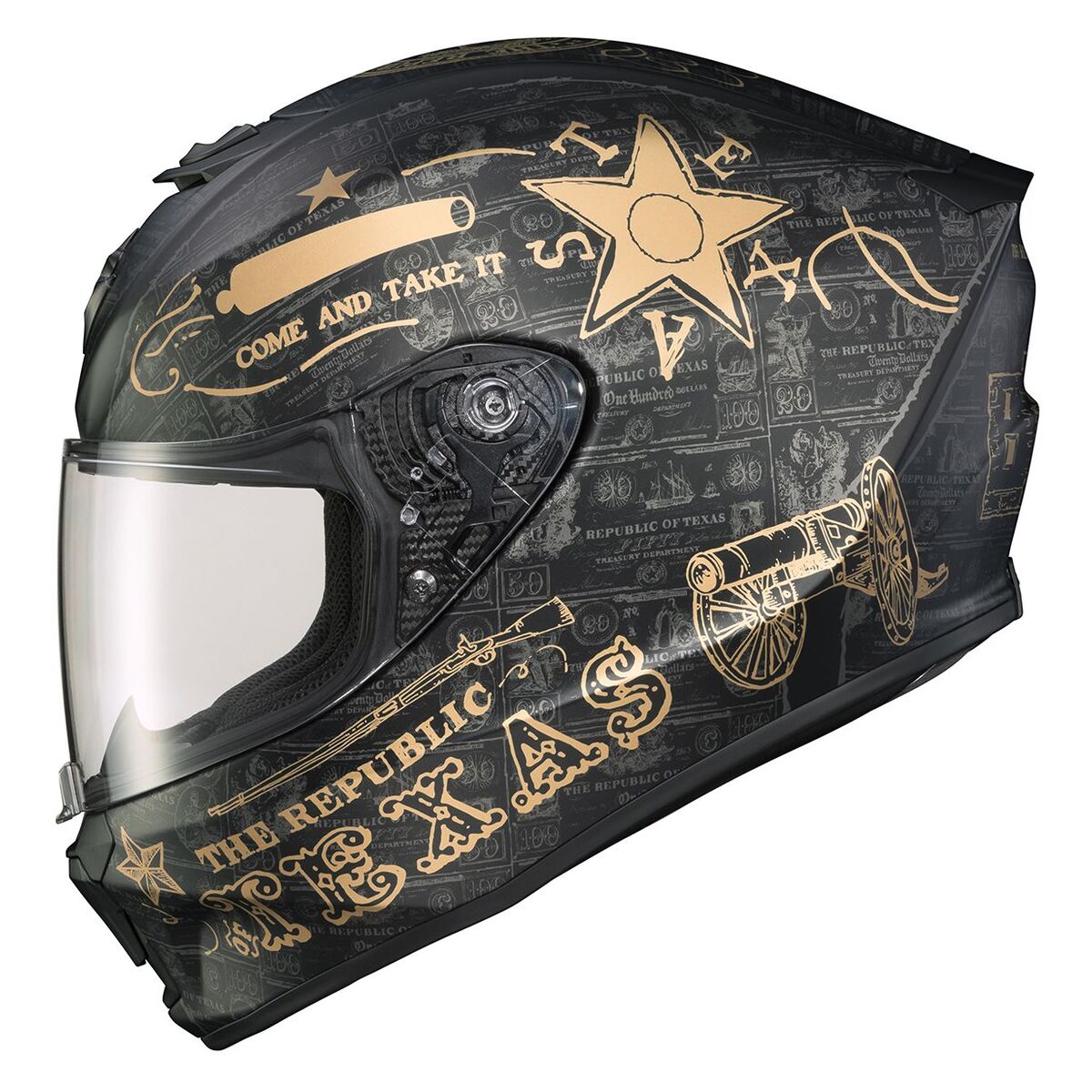 Scorpion EXO-R420 Lone Star Helmet – Motorangutan