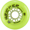 Labeda Gripper Yellow Outdoor Inline Hockey Wheels (80A)